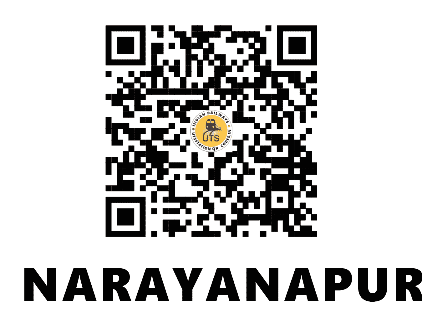 UTS QR Code for NARAYANAPURAM - NRYP (SW - ANDHRA PRADESH)